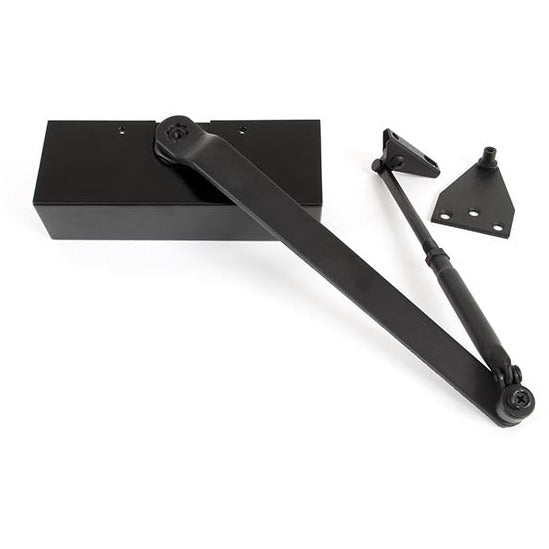 From The Anvil - Size 3 Door Closer & Cover - Black - 90298 - Choice Handles