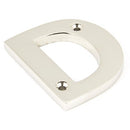 From The Anvil - Letter D - Polished Nickel - 90303D - Choice Handles