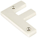 From The Anvil - Letter F - Polished Nickel - 90303F - Choice Handles