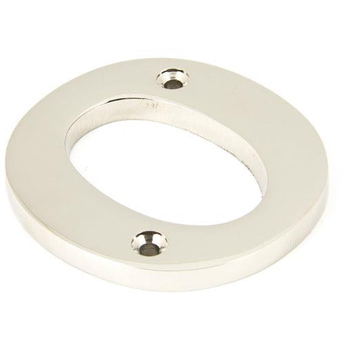 From The Anvil - Letter O - Polished Nickel - 90303O - Choice Handles