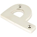 From The Anvil - Letter P - Polished Nickel - 90303P - Choice Handles