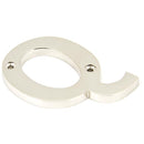 From The Anvil - Letter Q - Polished Nickel - 90303Q - Choice Handles