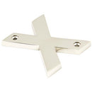 From The Anvil - Letter X - Polished Nickel - 90303X - Choice Handles