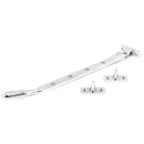 From The Anvil - 10" Reeded Stay - Polished Chrome - 90334 - Choice Handles