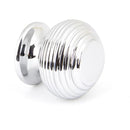 From The Anvil - Beehive Cabinet Knob 30mm - Polished Chrome - 90337 - Choice Handles