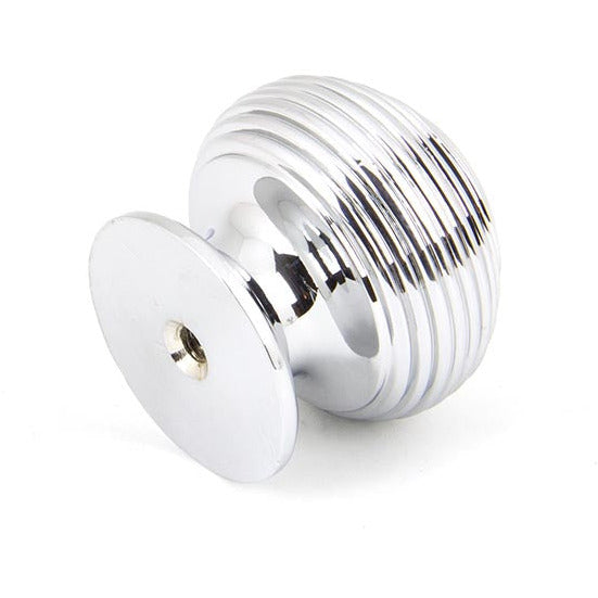 From The Anvil - Beehive Cabinet Knob 30mm - Polished Chrome - 90337 - Choice Handles