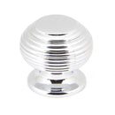 From The Anvil - Beehive Cabinet Knob 30mm - Polished Chrome - 90337 - Choice Handles