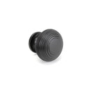 From The Anvil - Beehive Cabinet Knob 40mm - Aged Bronze - 90338 - Choice Handles
