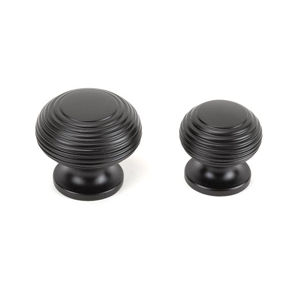 From The Anvil - Beehive Cabinet Knob 40mm - Aged Bronze - 90338 - Choice Handles