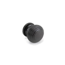 From The Anvil - Beehive Cabinet Knob 30mm - Aged Bronze - 90339 - Choice Handles