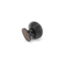 From The Anvil - Beehive Cabinet Knob 30mm - Aged Bronze - 90339 - Choice Handles