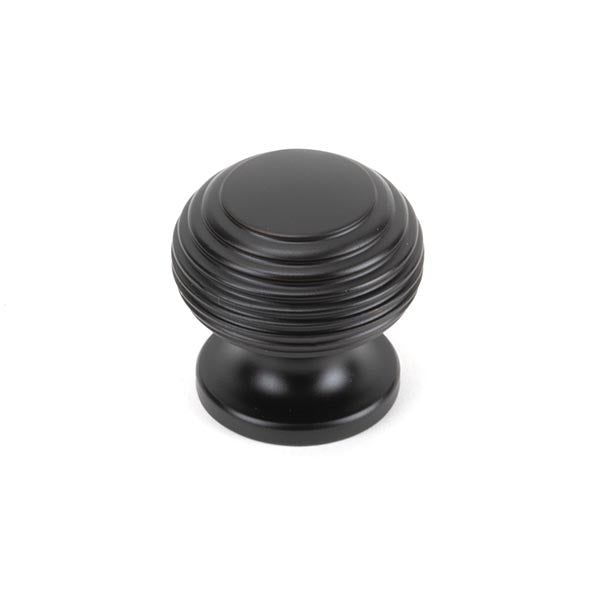 From The Anvil - Beehive Cabinet Knob 30mm - Aged Bronze - 90339 - Choice Handles