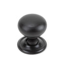 From The Anvil - Mushroom Cabinet Knob 32mm - Aged Bronze - 90345 - Choice Handles