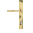 From The Anvil - Avon Slimline Lever Espag. Lock Set - Aged Brass - 90354 - Choice Handles