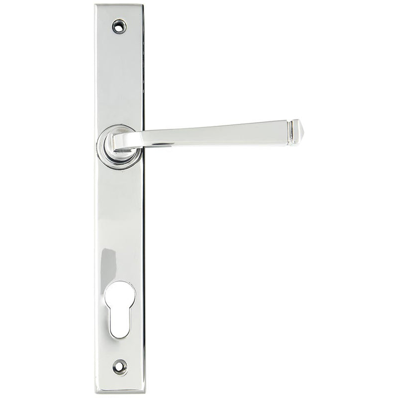 From The Anvil - Avon Slimline Lever Espag. Lock Set - Polished Chrome - 90355 - Choice Handles