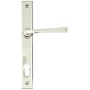 From The Anvil - Avon Slimline Lever Espag. Lock Set - Polished Nickel - 90356 - Choice Handles