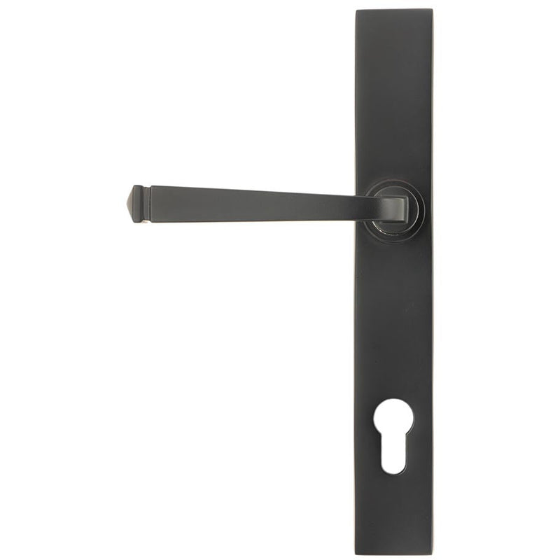 From The Anvil - Avon Slimline Lever Espag. Lock Set - Aged Bronze - 90357 - Choice Handles