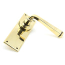 From The Anvil - Avon Lever Latch Set - Aged Brass - 90362 - Choice Handles