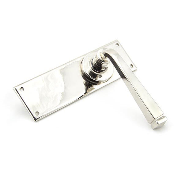 From The Anvil - Avon Lever Latch Set - Polished Nickel - 90364 - Choice Handles