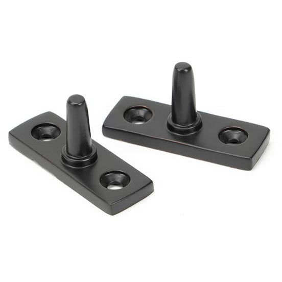 From The Anvil - 8" Avon Stay - Aged Bronze - 90426 - Choice Handles