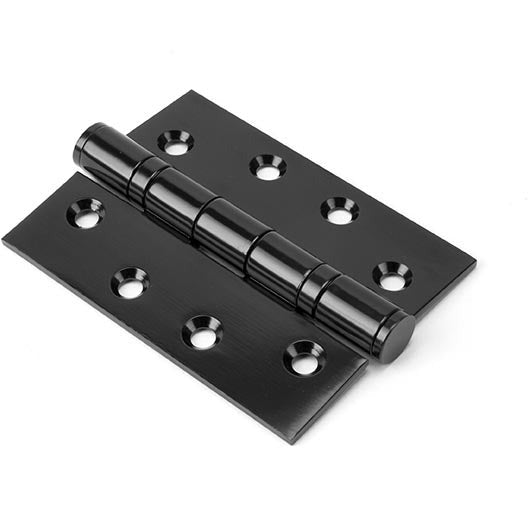 From The Anvil - 4" Ball Bearing Butt Hinge (pair) - Black - 91043 - Choice Handles