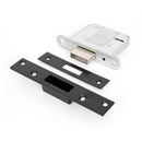 From The Anvil - 3" BS 5 Lever Deadlock - Black - 91062 - Choice Handles