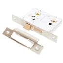 From The Anvil - 3" Bathroom Mortice Lock - Polished Nickel - 91086 - Choice Handles