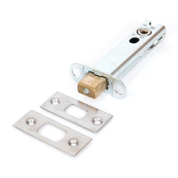 From The Anvil - 4" Heavy Duty Tubular Deadbolt - Satin Stainless Steel - 91101 - Choice Handles