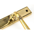 From The Anvil - Newbury Slimline Lever Espag. Lock Set - Aged Brass - 91413 - Choice Handles