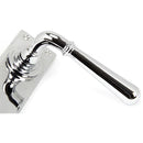 From The Anvil - Newbury Lever Lock Set - Polished Chrome - 91421 - Choice Handles
