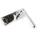 From The Anvil - Newbury Lever Latch Set - Polished Chrome - 91422 - Choice Handles