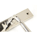 From The Anvil - Newbury Slimline Lever Espag. Lock Set - Polished Nickel - 91427 - Choice Handles