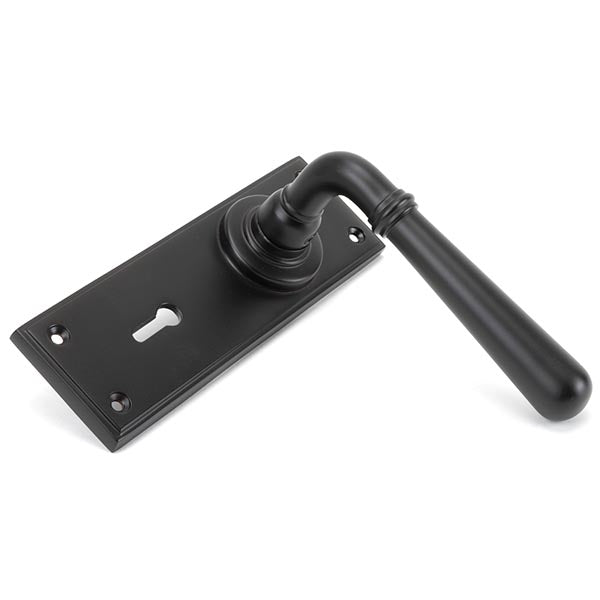 From The Anvil - Newbury Lever Lock Set - Aged Bronze - 91435 - Choice Handles