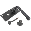 From The Anvil - Newbury Lever Bathroom Set - Aged Bronze - 91437 - Choice Handles
