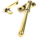 From The Anvil - Night-Vent Locking Newbury Fastener - Aged Brass - 91442 - Choice Handles