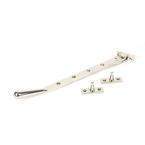 From The Anvil - 10" Newbury Stay - Polished Nickel - 91460 - Choice Handles