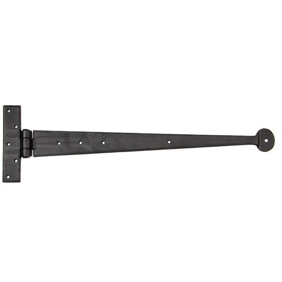 From The Anvil - 18" Penny End T Hinge (pair) - External Beeswax - 91470 - Choice Handles