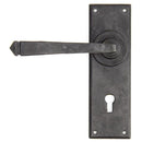 From The Anvil - Avon Lever Lock Set - External Beeswax - 91479 - Choice Handles