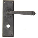 From The Anvil - Avon Lever Bathroom Set - External Beeswax - 91481 - Choice Handles