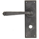 From The Anvil - Avon Lever Bathroom Set - External Beeswax - 91481 - Choice Handles