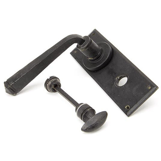 From The Anvil - Avon Lever Bathroom Set - External Beeswax - 91481 - Choice Handles