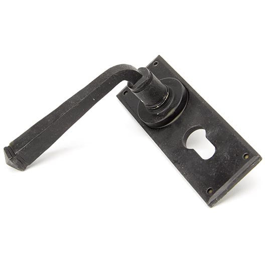 From The Anvil - Avon Lever Euro Lock Set - External Beeswax - 91482 - Choice Handles