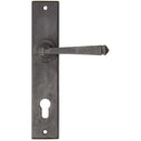 From The Anvil - Avon Lever Espag. Lock Set - External Beeswax - 91485 - Choice Handles