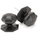 From The Anvil - Large Octagonal Mortice/Rim Knob Set - External Beeswax - 91499 - Choice Handles