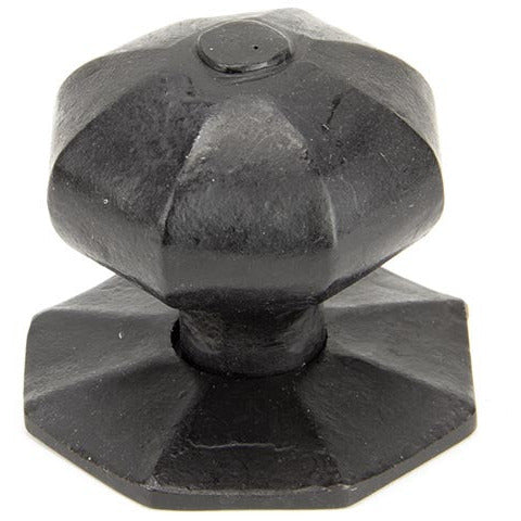 From The Anvil - Large Octagonal Mortice/Rim Knob Set - External Beeswax - 91499 - Choice Handles