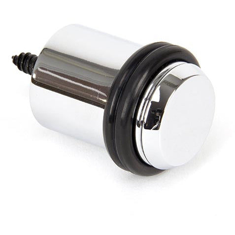 From The Anvil - Polished Chrome Floor Mounted Door Stop - Polished Chrome - 91515 - Choice Handles