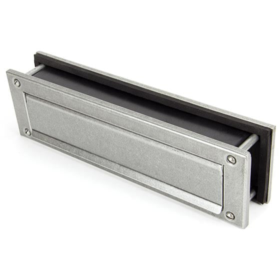From The Anvil - Traditional Letterbox - Pewter Patina - 91527 - Choice Handles