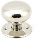 From The Anvil - 57mm Mushroom Mortice/Rim Knob Set - Polished Nickel - 91530 - Choice Handles