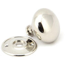 From The Anvil - 57mm Mushroom Mortice/Rim Knob Set - Polished Nickel - 91530 - Choice Handles