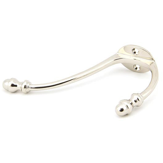 From The Anvil - Hat & Coat Hook - Polished Nickel - 91751 - Choice Handles